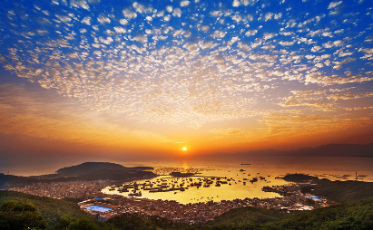 景點：海陵島閘坡全景